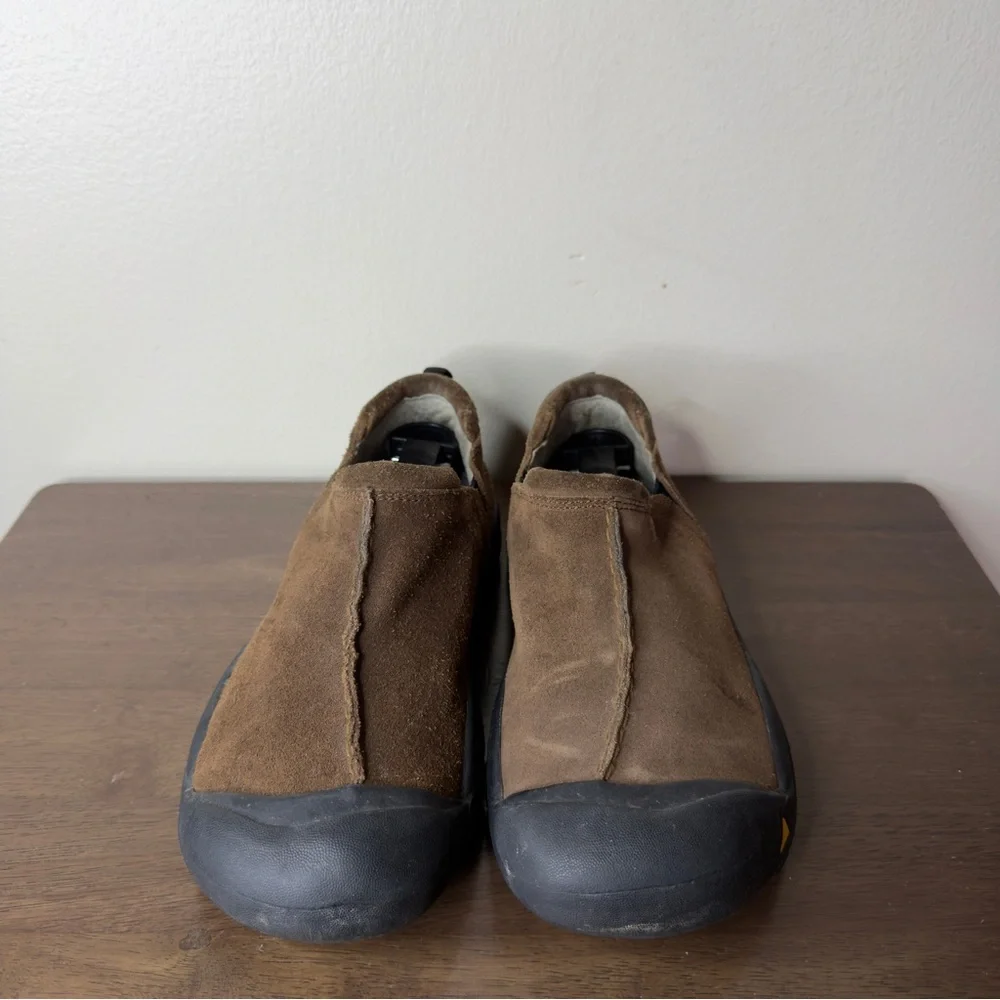 Keen Brown Suede Slip On Shoes Sz 6 Kids